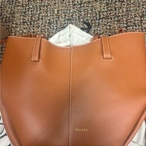 - Polene Cyme Mini in Camel

Mini Edition Textured Camel Bag